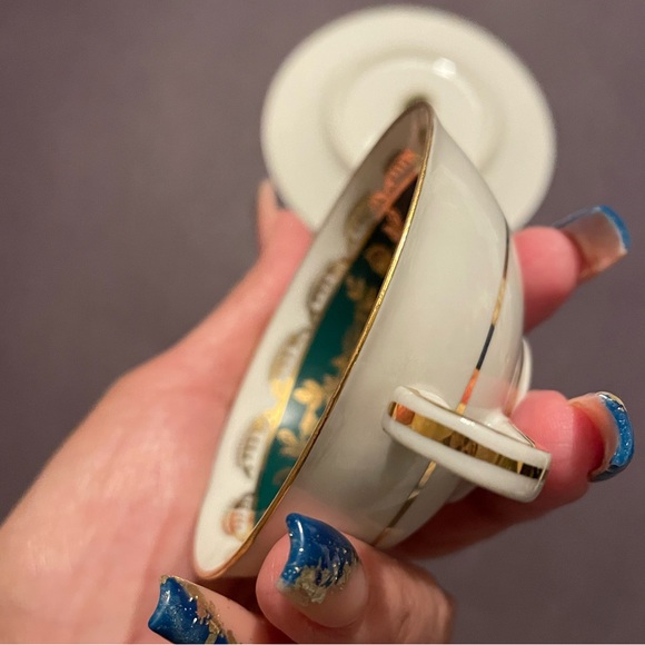 JKW Carlsbad porcelain teacup and saucer 1930-1945 - Picture 5 of 14